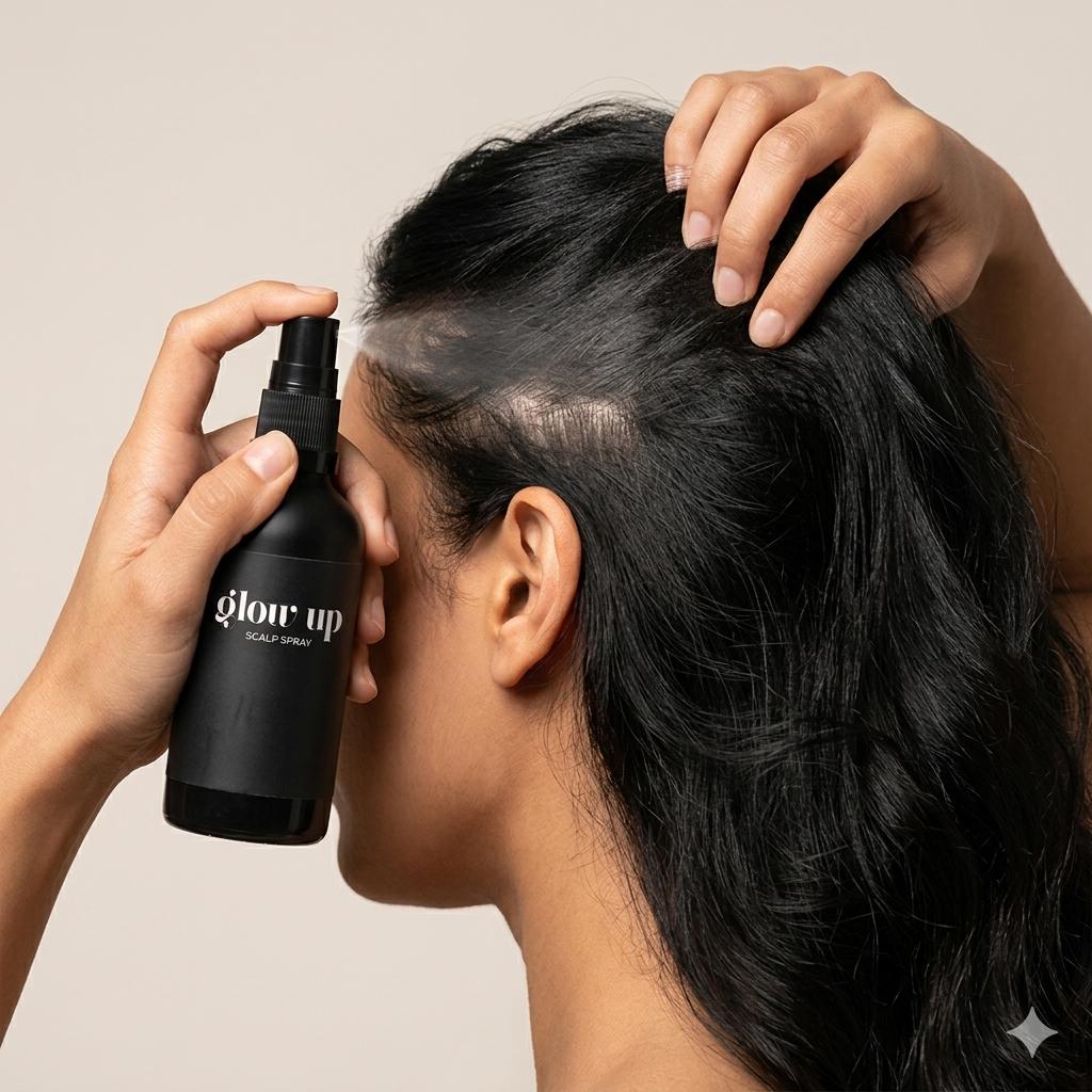 Glow Up Scalp Spray | بخاخ علاج فروة الرأس