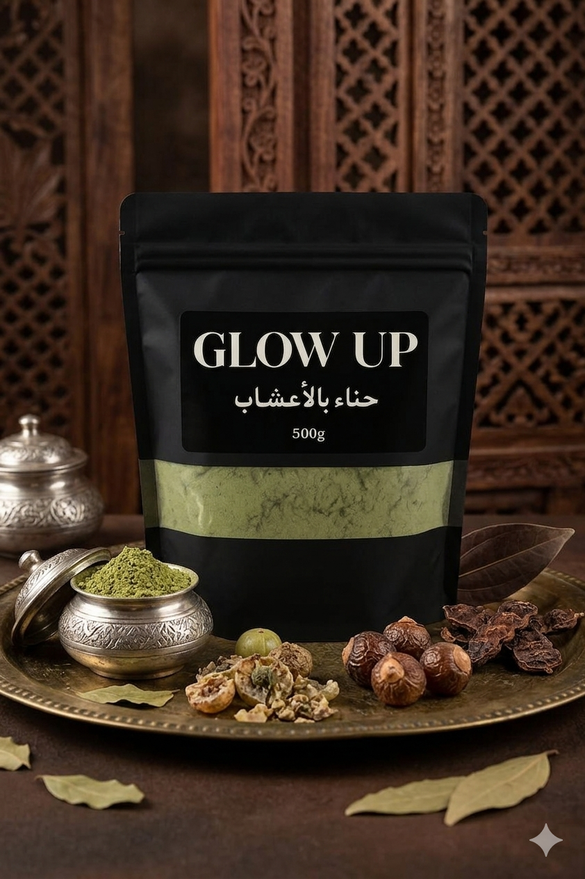حناء Glow Up بالأعشاب